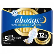 Serviettes Always night  - un seul coupon par achat et par personne