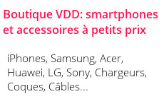vente privée Boutique Smartphones