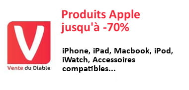 vente privée Boutique Apple