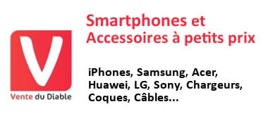 vente privée Boutique Smartphones
