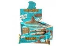 vente privée Grenade Barre Hyperprotéinée à Faible Teneur en Glucides - Chocolate Chip Salted Caramel, 12 x 60 g