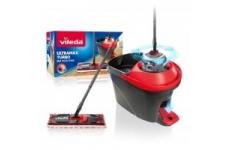 vente privée Kit Complet Ultramax Turbo Vileda, Confort et ergonomie de Nettoyage, Pouvoir nettoyant de la Microfibre, Lavable en Machine à 60 °C Max, Vileda Love it Clean