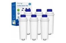 vente privée Waterdrop Filtres à Café, Remplacement pour Filtre à Eau De'Longhi® DLSC002, Compatible avec les Machines à café et Expresso De'Longhi® Magnifica® S, Eletta® Explorer, Dinamica® et la Série ECAM (6)