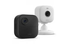 vente privée Nouvelle caméra Blink (Outdoor 4) : caméra de surveillance connectée HD sans fil (système 1 caméra avec Sync Module Core) + Blink Mini 2 (blanc)