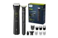 vente privée Philips Series 9000 - Tondeuse 13-en-un + OneBlade, kit tondeuse intégral, tonte précise, contours nets, rasage pratique, 27 hauteurs de coupe (de 0,2 à 20 mm) (modèle MG9530/15) DP