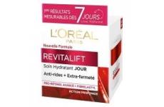 vente privée L'Oréal Paris - Revitalift - Soin Anti-Âge Hydratant & Raffermissant - Crème de Jour Anti-Rides & Extra-Fermeté - Enrichi en Pro-Rétinol - Pour Tous Types de Peaux - 50 ml