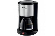 vente privée Moulinex Cafetière Filtre Inox, 10 à 15 Tasses, 1.25L, Filtre Amovible, Arrêt Automatique, Système anti-goutte, Porte-filtre pivotant, Subito, FG360811