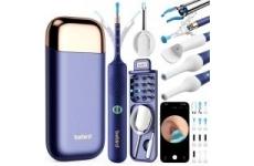 vente privée Nettoyeur Oreille Camera, 1920P HD Flexible Otoscope Oreille avec Pince, Cure Nettoyant Oreille pour l'examen des oreilles/nez/gorge, Outil de Nettoyage d'oreille pour Adultes et Enfants