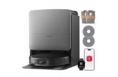 vente privée roborock Saros 20 Set Robot Aspirateur Laveur 36000Pa, Châssis AdaptiLift 3.0, Système Autonome StarSight 2.0, Double Anti-enchevêtrements, Technologie FlexiArm, Nouvelle Station RockDock, Ultra-mince