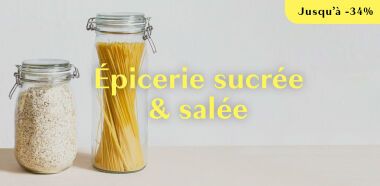 vente privée Petits prix épicerie sucrée et salée