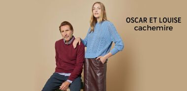vente privée Oscar et Louise Cachemire