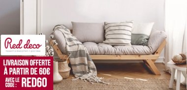 vente privée LES ESSENTIELS MOBILIER ET MATELAS RED DECO