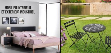 vente privée LES ESSENTIELS MOBILIER INTÉRIEUR & EXTÉRIEUR INDUSTRIEL