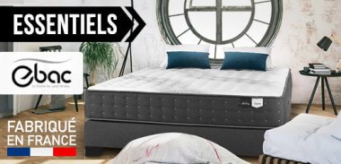 vente privée LES ESSENTIELS LITERIE MADE IN FRANCE