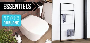 vente privée LES ESSENTIELS ACCESSOIRES SALLE DE BAIN AURLANE