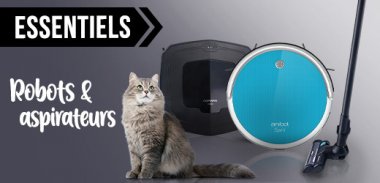 vente privée LES ESSENTIELS ASPIRATEURS ROBOTS