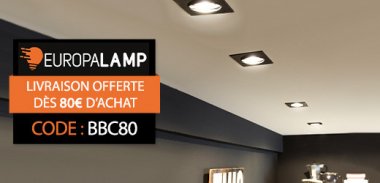 vente privée LES ESSENTIELS SUPPORT SPOT BBC ORIENTABLE INOX OU BLANC