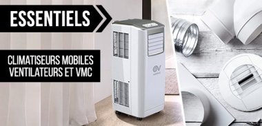 vente privée LES ESSENTIELS CLIMATISEURS ET VMC