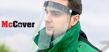 vente privée LES ESSENTIELS VISIERE DE PROTECTION TRANSPARENTE