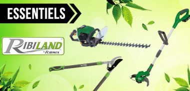 vente privée RIBIMEX : LES ESSENTIELS DU JARDINAGE ET DU BRICOLAGE
