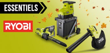 vente privée LES ESSENTIELS RYOBI