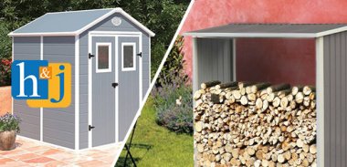 vente privée LES ESSENTIELS ABRIS BÛCHES ET JARDIN
