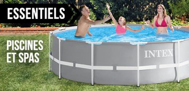 vente privée LES ESSENTIELS PISCINES ET ACCESSOIRES