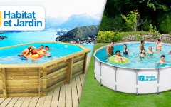 vente privée LES ESSENTIELS PISCINES BOIS ET HORS SOL