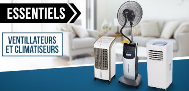 vente privée LES ESSENTIELS VENTILATEURS ET CLIMATISEURS