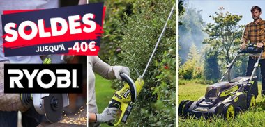 vente privée LES ESSENTIELS RYOBI