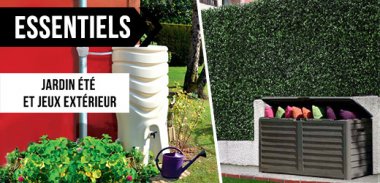 vente privée LES ESSENTIELS JARDIN ÉTÉ ET JEUX EXTÉRIEUR