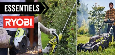 vente privée LES ESSENTIELS RYOBI