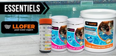 vente privée LES ESSENTIELS POMPES ET PRDUITS ENTRETIEN DE LA PISCINE