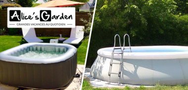 vente privée LES ESSENTIELS PISCINES, SPAS ET ACCESSOIRES ALICE S GARDEN