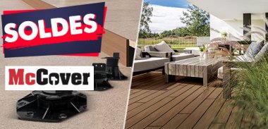 vente privée LES ESSENTIELS PLOTS ET LAMES DE TERRASSE