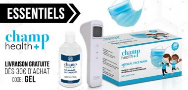 vente privée LES ESSENTIELS MASQUES ENFANTS ET GELS