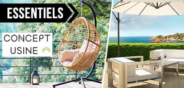 vente privée LES ESSENTIELS AMÉNAGEMENT EXTÉRIEUR