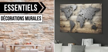 vente privée LES ESSENTIELS DÉCORATIONS MURALES
