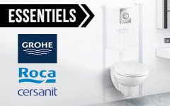 vente privée PACKS WC AUTOPORTANTS GROHE ROCA