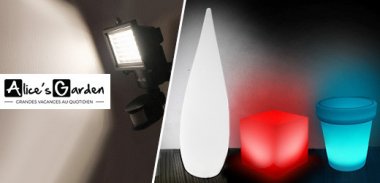 vente privée LES ESSENTIELS LUMINAIRES EXTÉRIEURS ALICE'S GARDEN