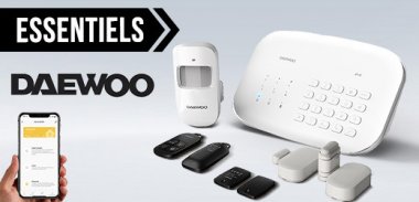 vente privée LES ESSENTIELS PACK ALARMES ET ACCESSOIRES DAEWOO