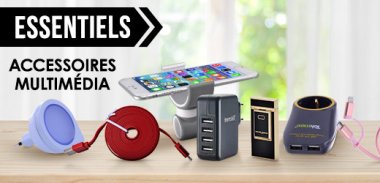 vente privée LES ESSENTIELS ACCESSOIRES HIGH-TECH