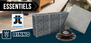 vente privée LES ESSENTIELS AMÉNAGEMENT EXTÉRIEUR, TERRASSES ET ACCESSOIRES