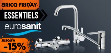vente privée LES ESSENTIELS ROBINETTERIE EUROSANIT