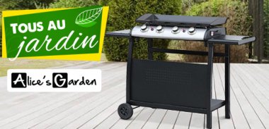 vente privée LES ESSENTIELS PLANCHAS A GAZ ALICE'S GARDEN