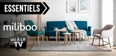 vente privée LES ESSENTIELS MOBILIER INTÉRIEUR EXTÉRIEUR MILIBOO