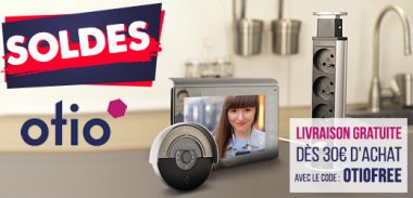 vente privée LES ESSENTIELS MAISON CONNECTEE ET ACCESSOIRES OTIO