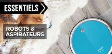 vente privée LES ESSENTIELS ASPIRATEURS ET ROBOTS ASPIRATEURS