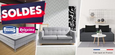 vente privée LES ESSENTIELS MATELAS, BANQUETTES ET CANAPÉS