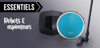 vente privée LES ESSENTIELS ASPIRATEURS ET ROBOTS ASPIRATEURS